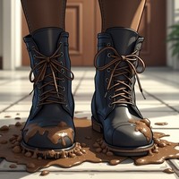 Anne's Dirty Boots